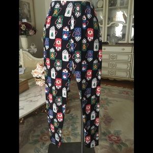 Bree New one size Christmas print leggings
